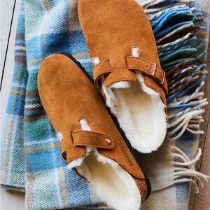 Birkenstock Boston Shearling Clogs